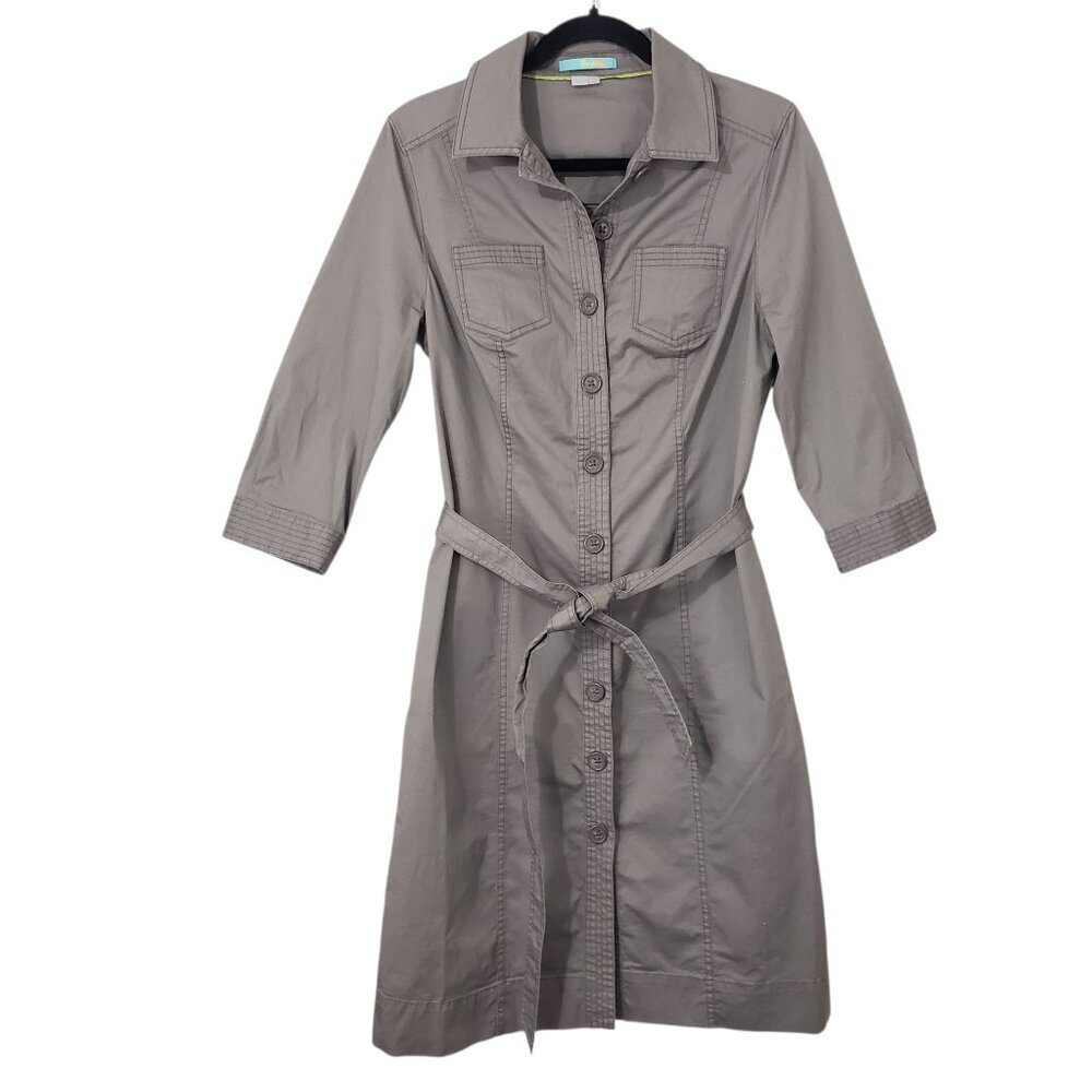 Boden Shirt Dress - Picture 2 of 14
